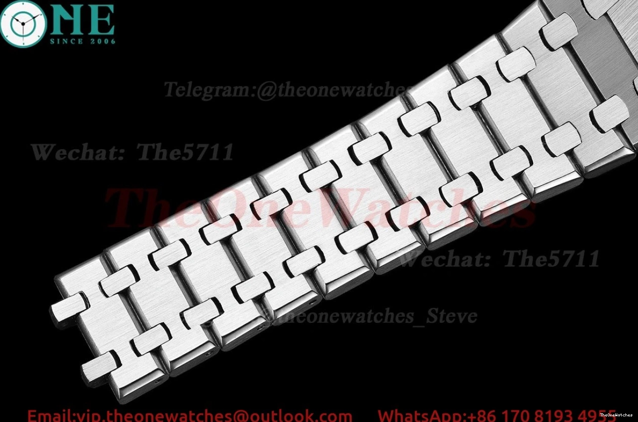 41mm Royal Oak 15400 GDF White SS MY8215 Dial SS 1231